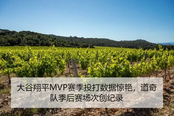 大谷翔平MVP赛季投打数据惊艳，道奇队季后赛场次创纪录